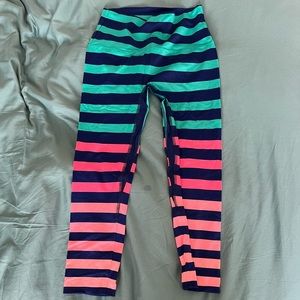Striped k-deer leggings